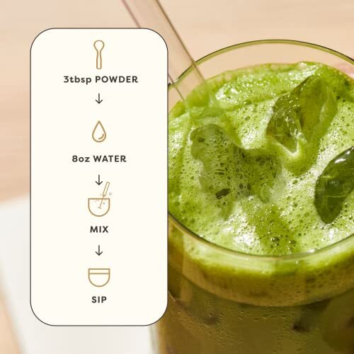 Clevr Blends Matcha Green Tea Powder Oat Milk Instant Latte Mix 100% Japanese…