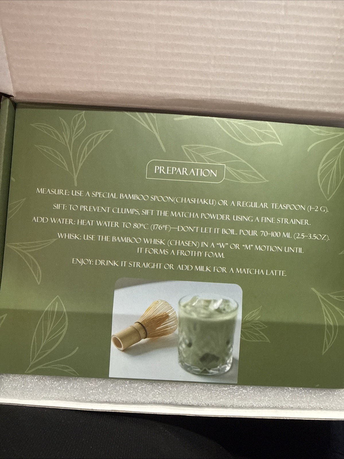Matcha Set Ceramic kit With Bamboo Whisk Scoop Bowl And Holder