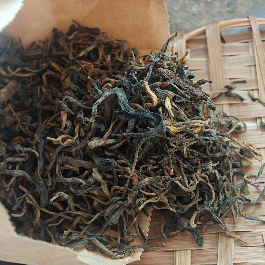 1990s Jiangcheng Pu-erh Tea 300g | Aged Wild Camphor Aroma Ancient Tree Basket