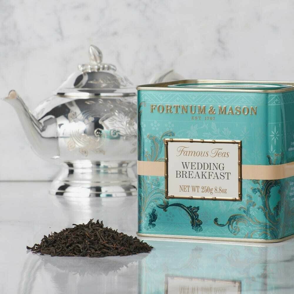 Fortnum and Mason UK Wedding Breakfast Tea, 250g Loose Leaf Caddy – EXP 3/26