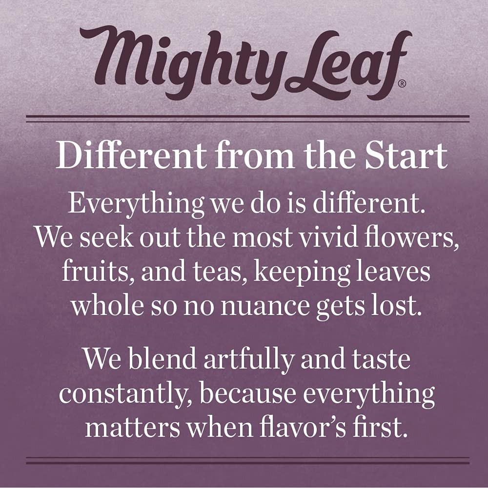 Mighty Leaf Tea, Organic Matcha Green Tea Singles – 1 Box of 12 Single Serve …