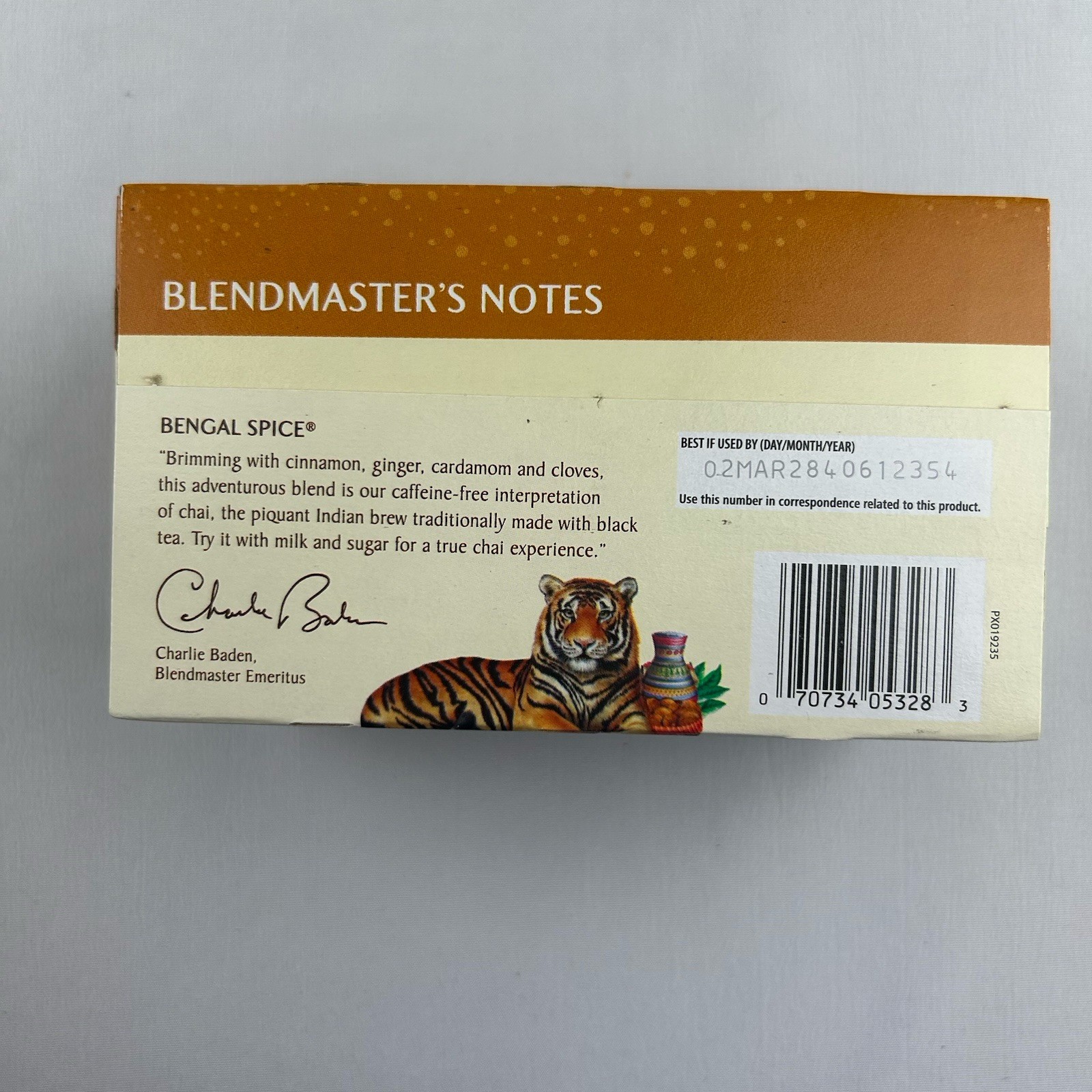 Lot 3 Celestial Seasonings Bengal Spice Herbal Tea Bags 60 Total Caffeine Free