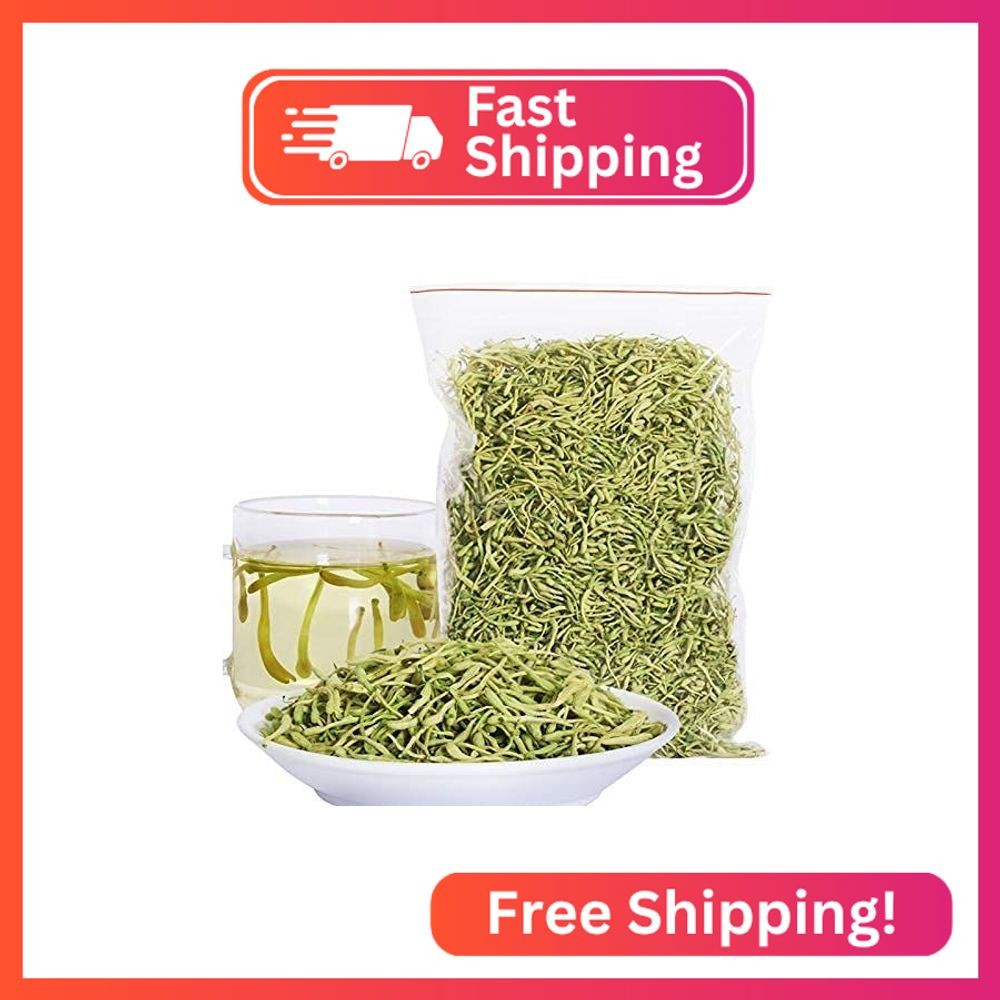 DIAN MAI HAO 45g Honeysuckle Tea Wild Lonicera Japonica Loose Buds Dried Flower