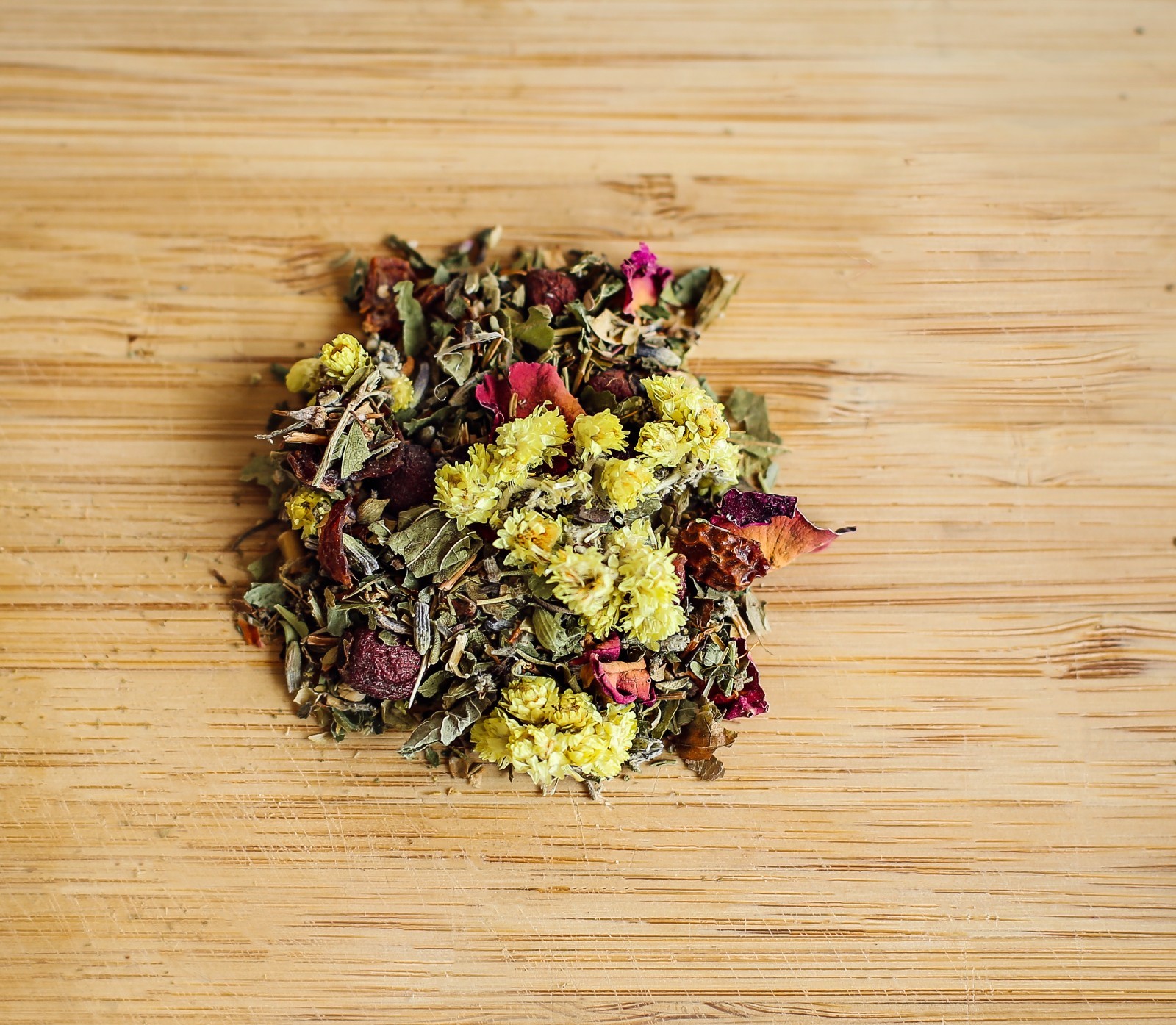 YALTA Relaxing Wellness Immunity Boost Herbal Loose Leaf Tea Blend 2 oz