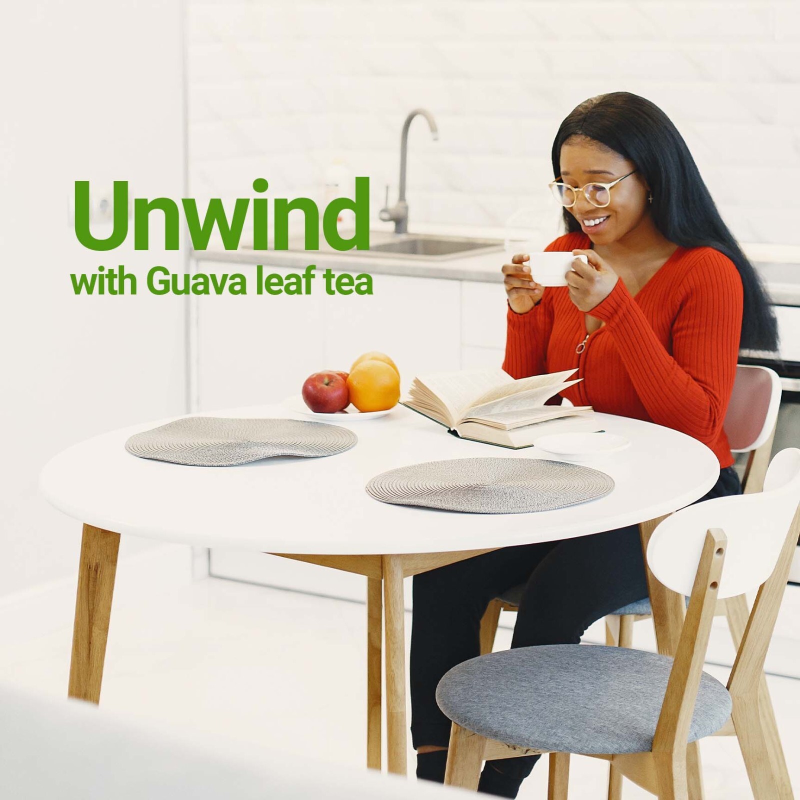 Organico Te Guayaba, Dried Guava Leaves, Hoja De Guayaba, Weight loss Tea 75Bags