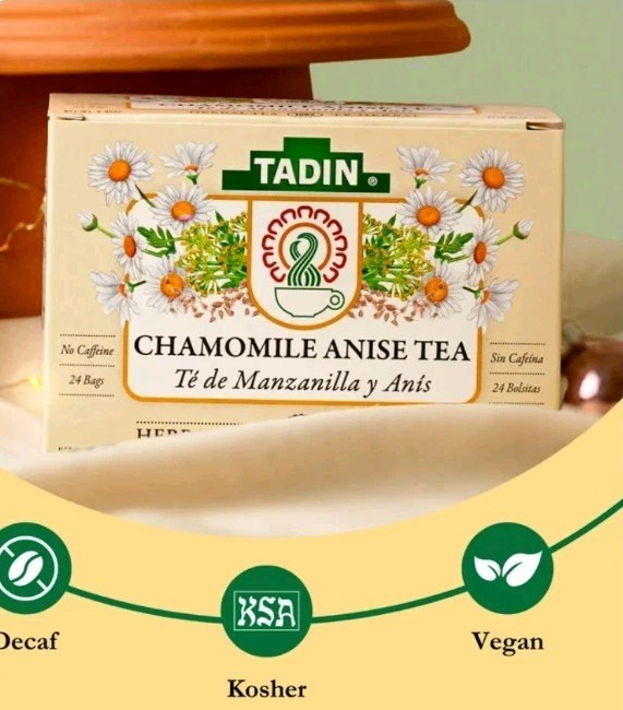 Chamomile & Anise Tea – Manzanilla & Anis – 24 Bags – Tadin – New – Fast Ship