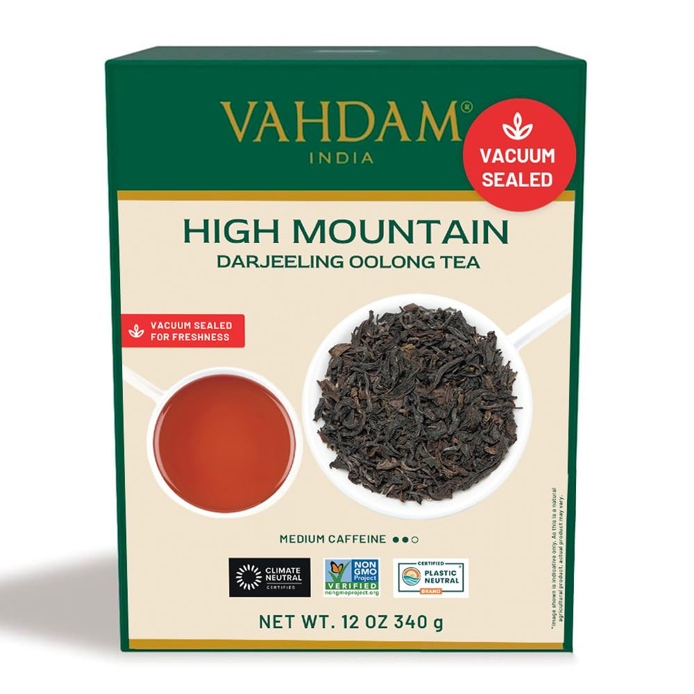 , High Mountain Oolong Tea Leaves from Himalayas – 340G/12Oz (170 Cups) High Ele