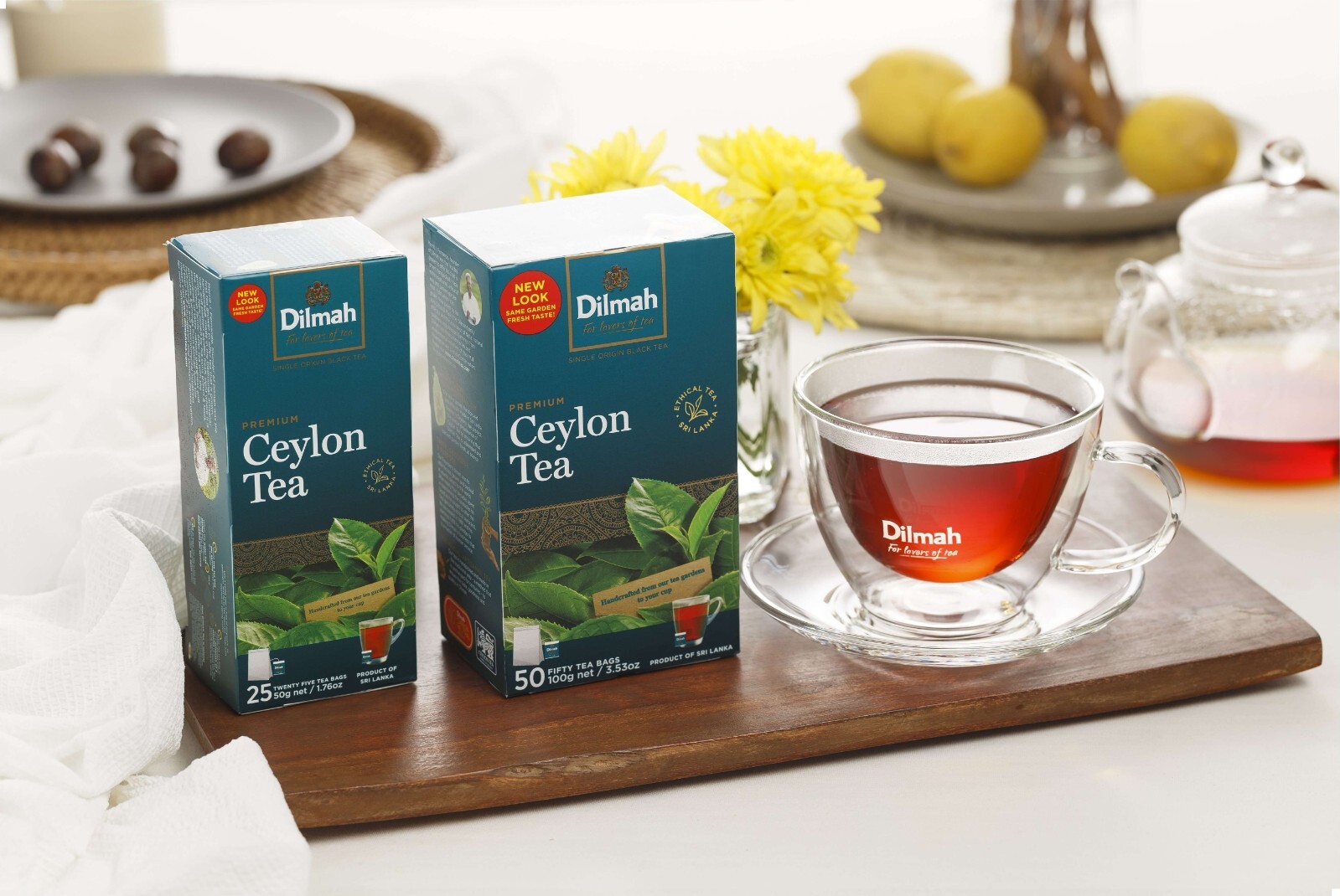 Premium Ceylon Black Tea 10 / 20 / 25 / 50 / 100 / 200 Tea Bags With Tag