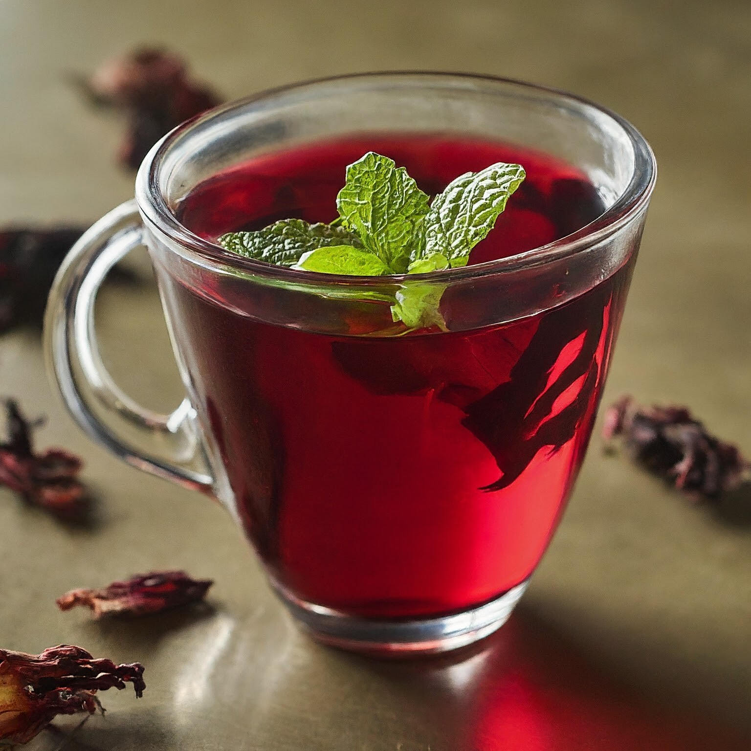 75 Organic Hibiscus Tea Bags, Hibiscus Flower Tea, Naturally Caffeine Free
