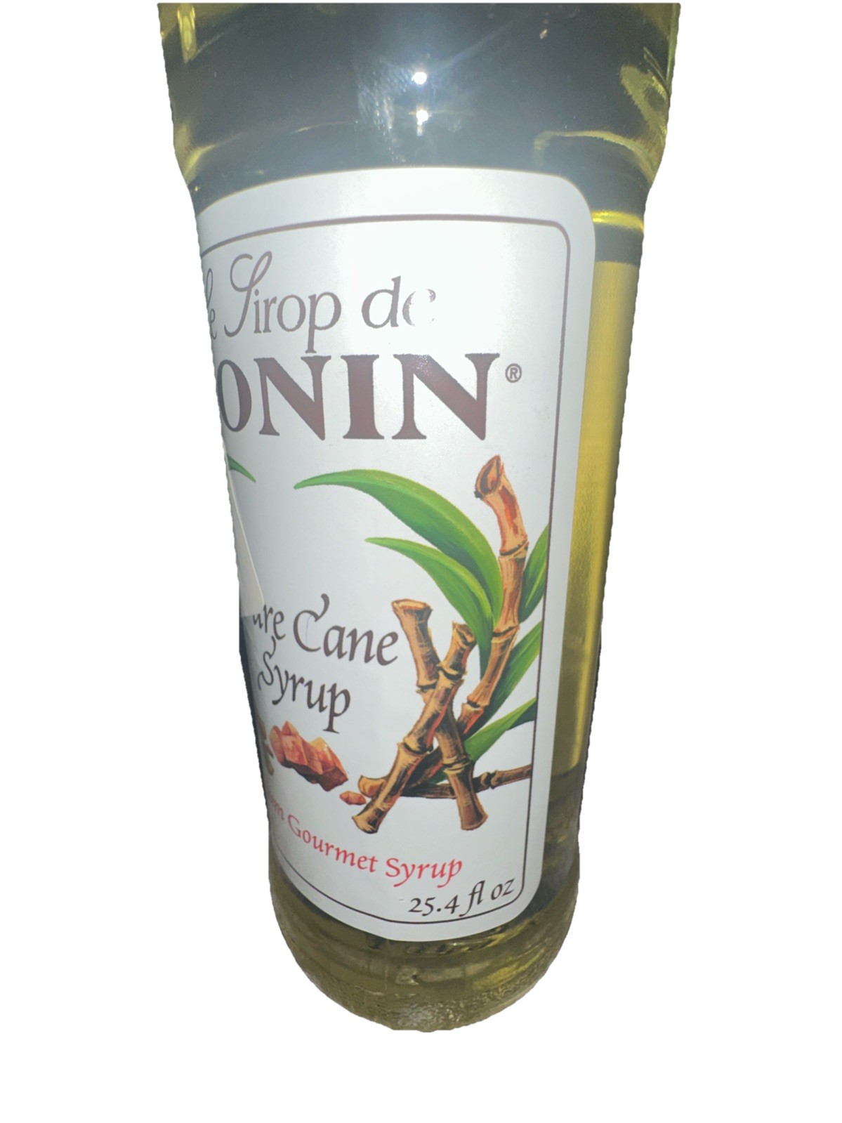 Monin Pure Cane Sweetener Syrup (750mL), Pure Cane