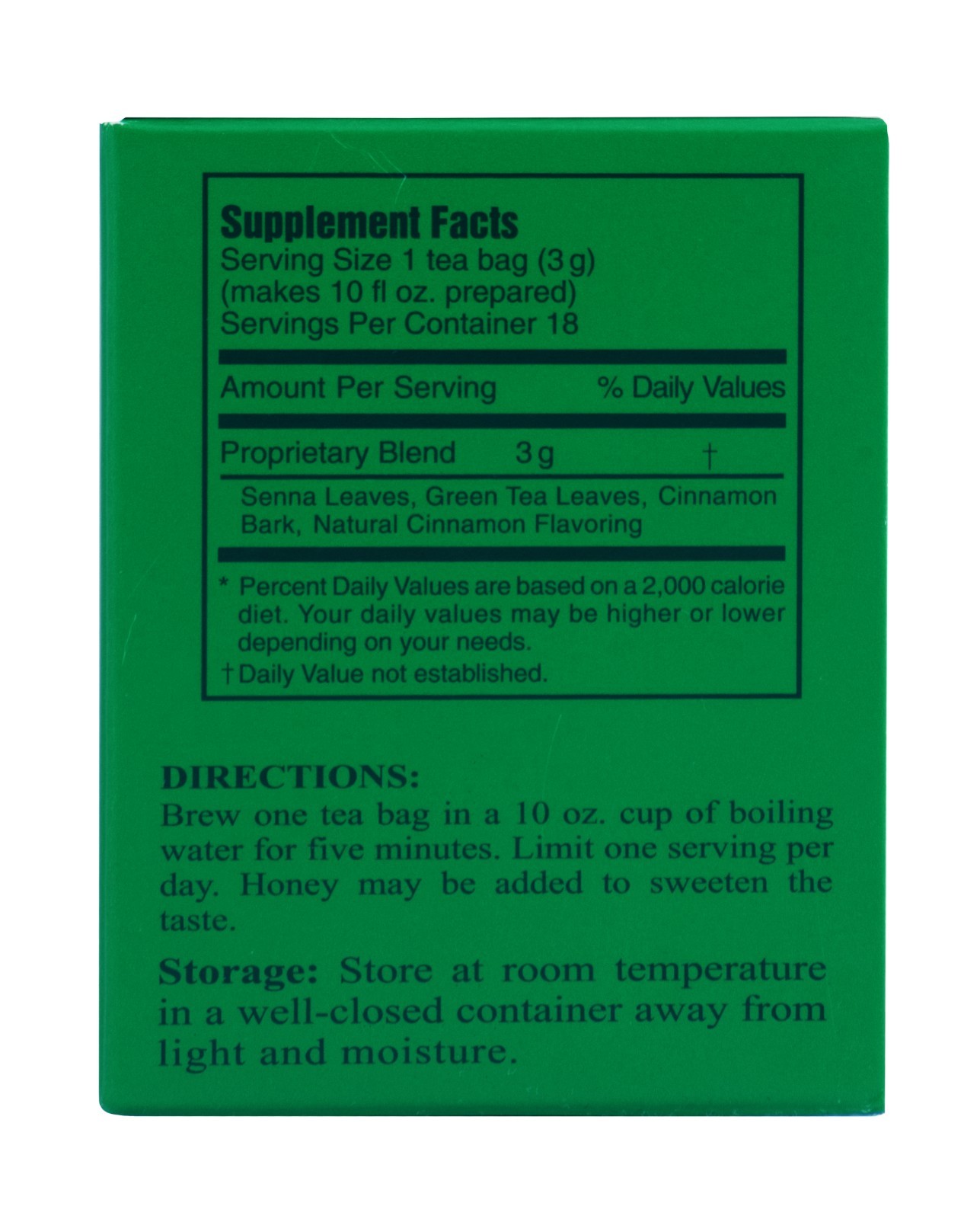 3 Ballerina Herbal Detox Tea- Cinnamon Flavor