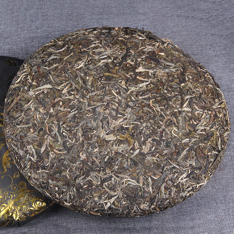 3kg Brown Mountain Pu’er Tea Raw Tea Golden Peacock Tea Menghai Qizi Cake Tea