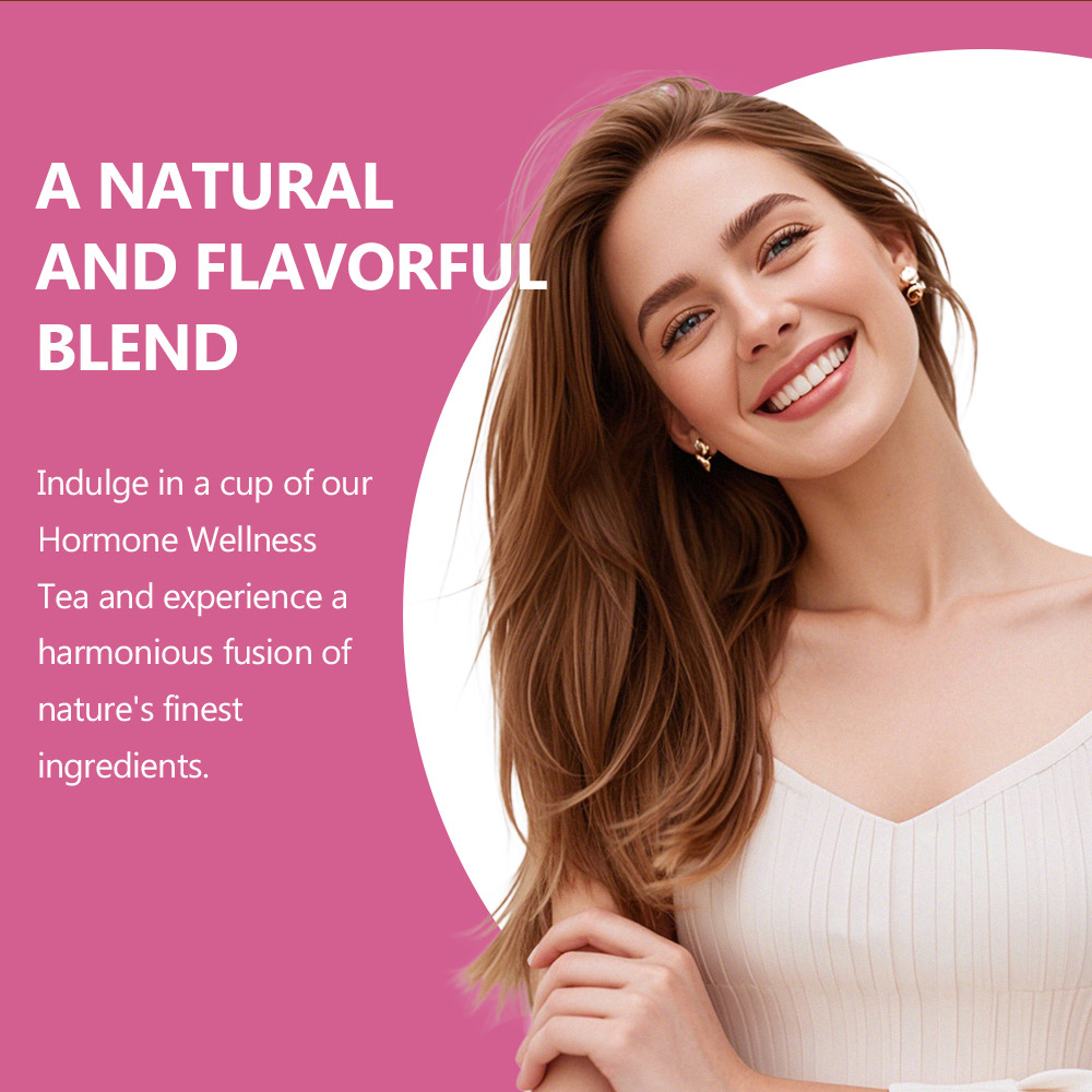 PCOS Herbal Tea–Hormone Balance Support –Natural Detox & Wellness – 20 Tea Bags