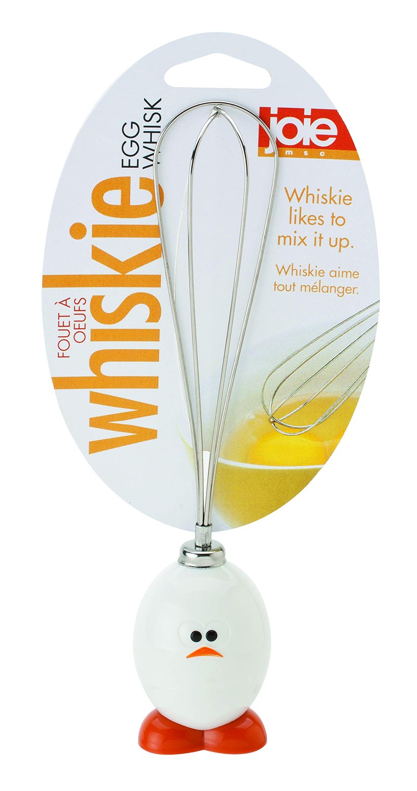 MSC International 96019 Joie Whisky Egg and Batter Whisk, 1 Count, White