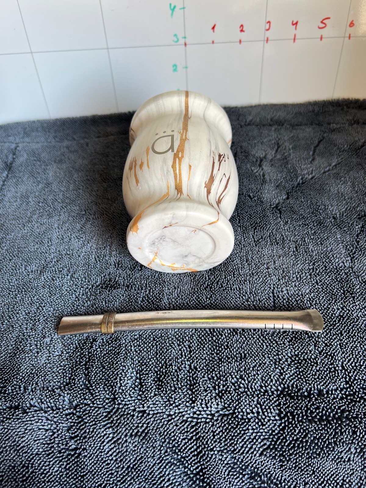 Mate Cup with Bombilla Straw – Stainless Steel Interior (Argentina Style)
