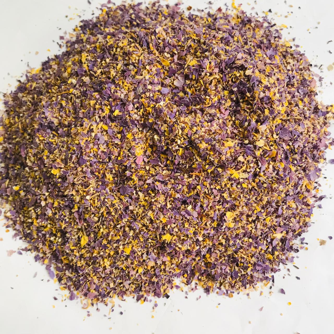 Ceylon Blue Lotus Nymphaea Caerulea 100% Organic Hand Pick Dried Flowers Tea