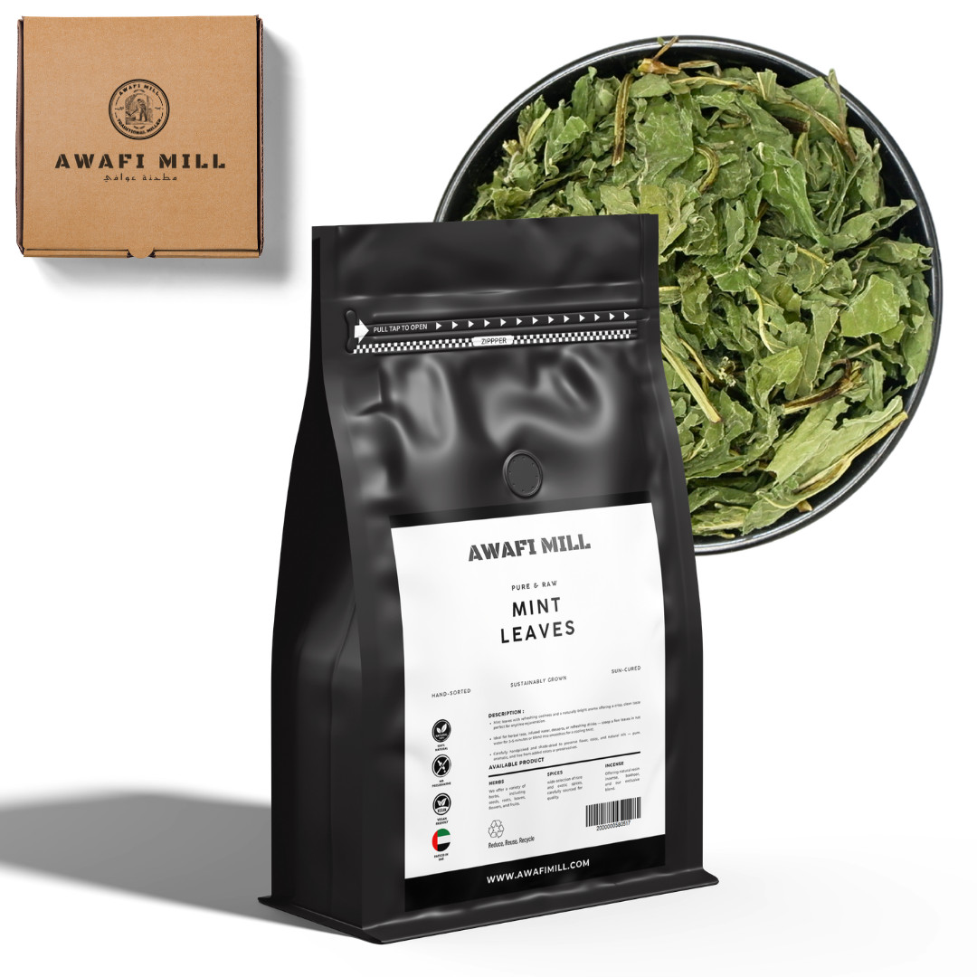 AWAFI MILL Mint Leaves – 250 g | 9 Oz