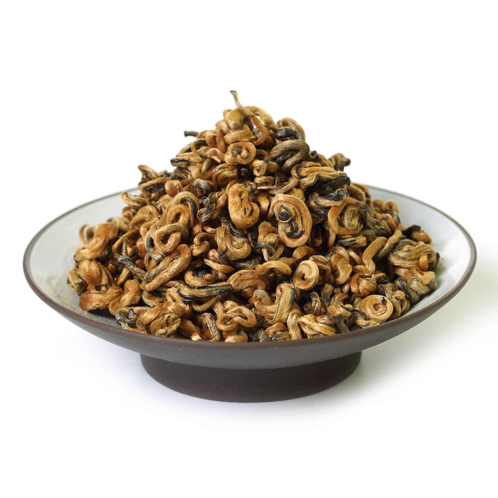 GOARTEA 100g Nonpareil Supreme Yunnan Black Tea Dian Hong Snail Golden Buds Tea