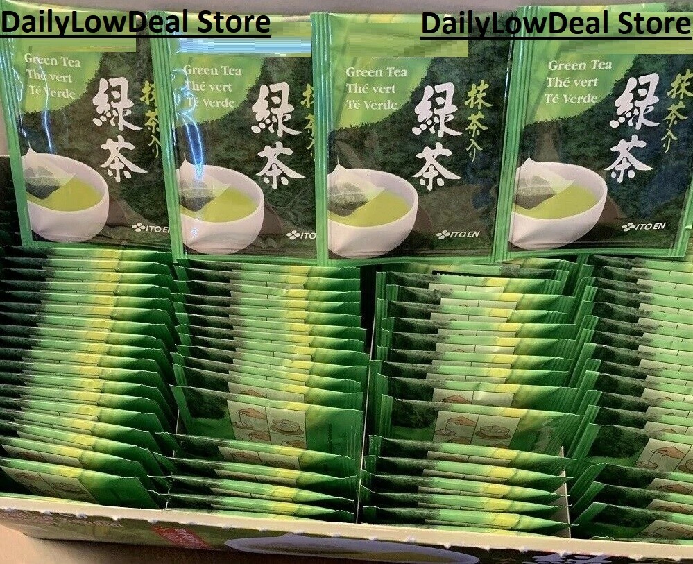 Japanese Green Tea PICK 10, 50, OR 100 Individually Sealed Tea Bags FAST SHIP!!