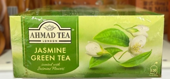 Ahmad Tea London Fragrant Blend Jasmine Green Tea – 100 Tea Bags Exp 2028