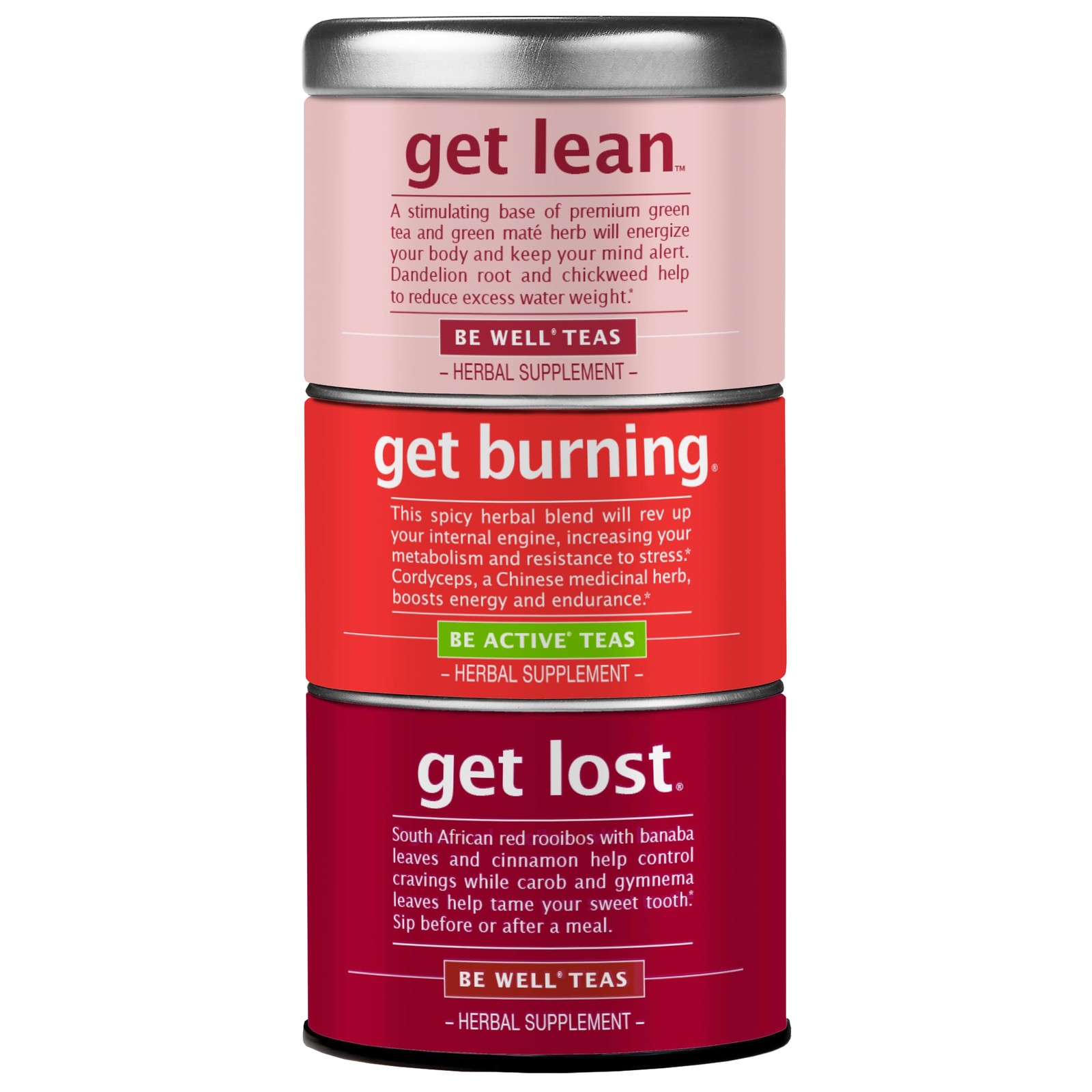 The Republic of Tea – Get Lost Stackable Tin, 42 42 Count (Pack 1)