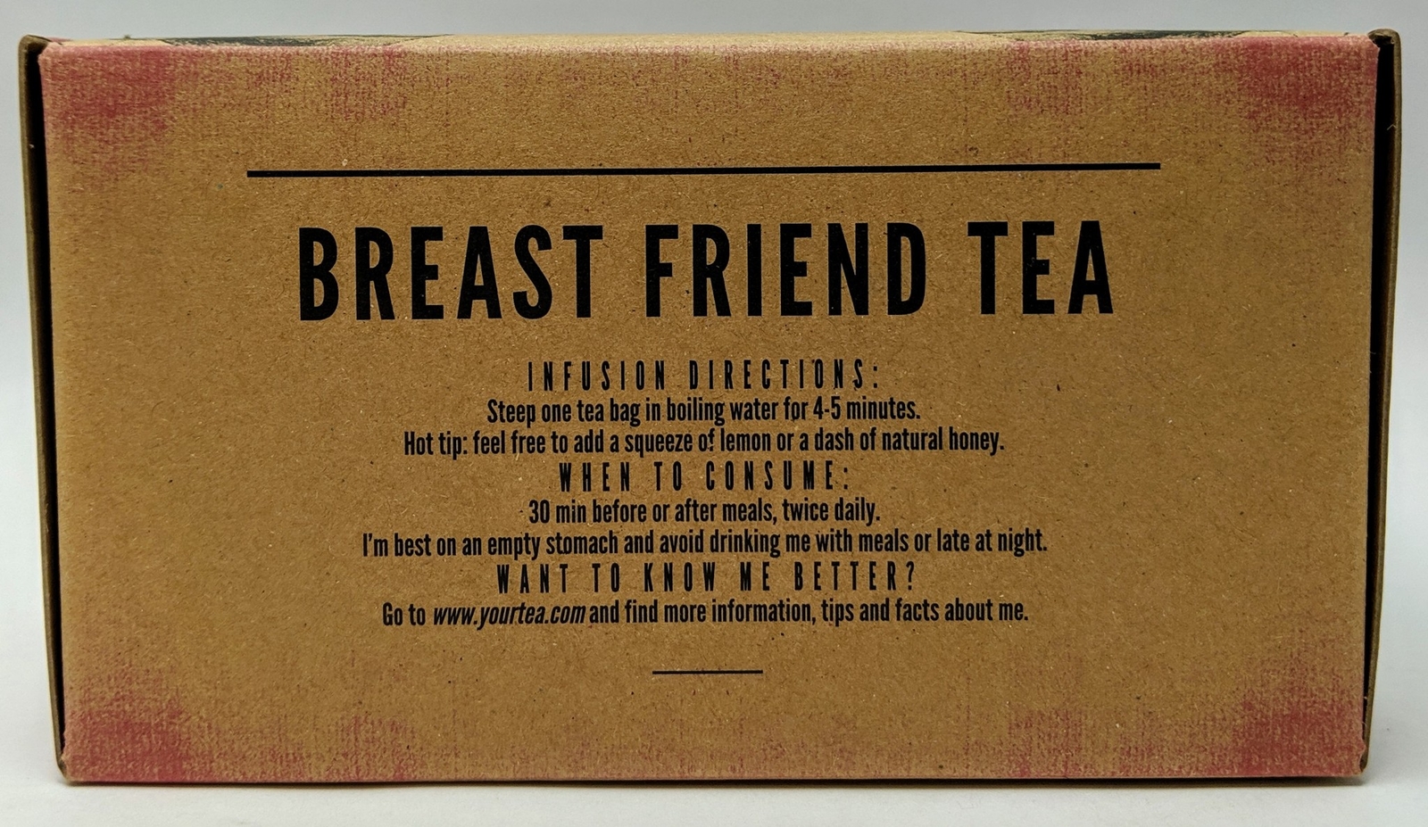 Your Tea USA Breast Friend Tea Box w/ 60 Tea Bags Stimulates Breast Milk (150g)