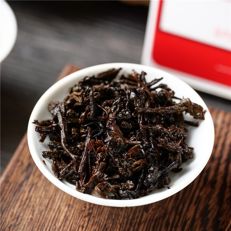 2021 Haiwan 9988 Old Comrade Ripe Pu’er Tea Brick Lao Tong Zhi Puer Tea Shu 250g