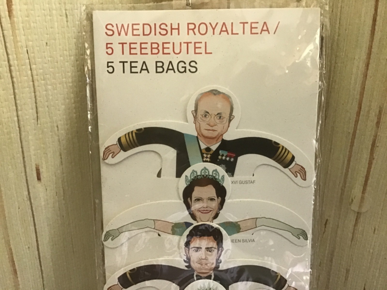 Swedish Royal Tea Bags by DONKEY