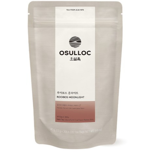 OSULLOC Rooibos Moonlight Tea Bags 2g 20 Bags 1 Pack