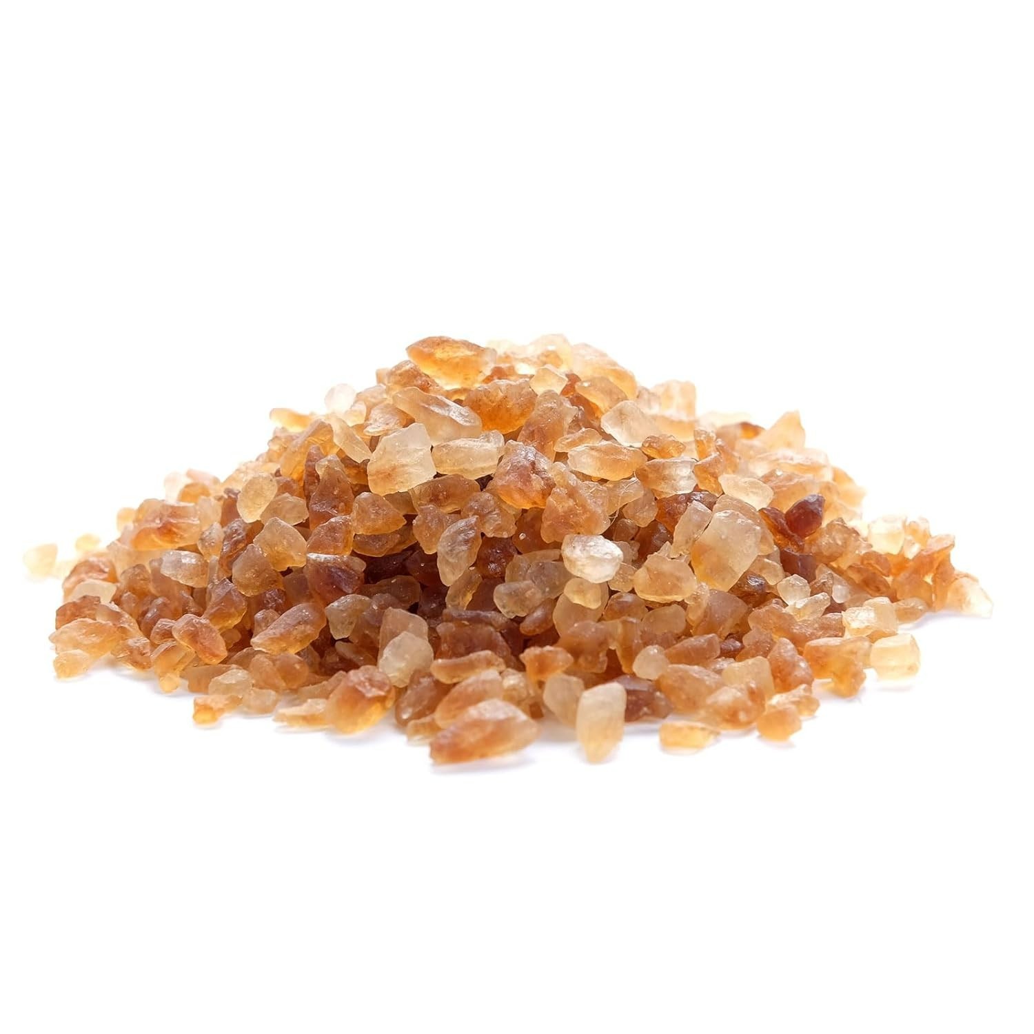 Elegant 1 LB Natural Medium Light Brown Rock Sugar for Tea & Coffee Perfection