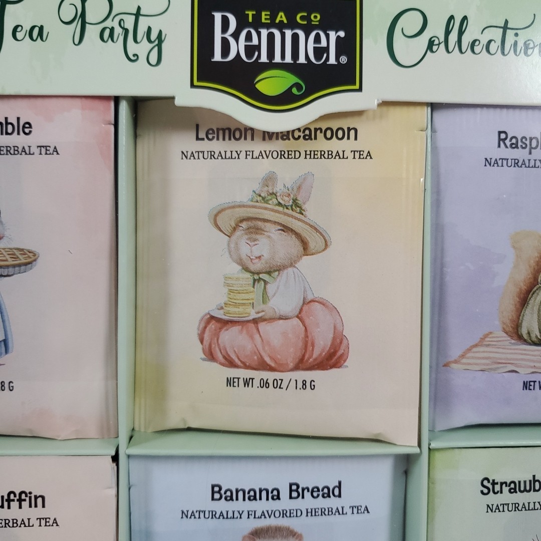 Aldi Benner Tea Co Tea Party Collection Caffeine Free Herbal Tea Assortment NEW
