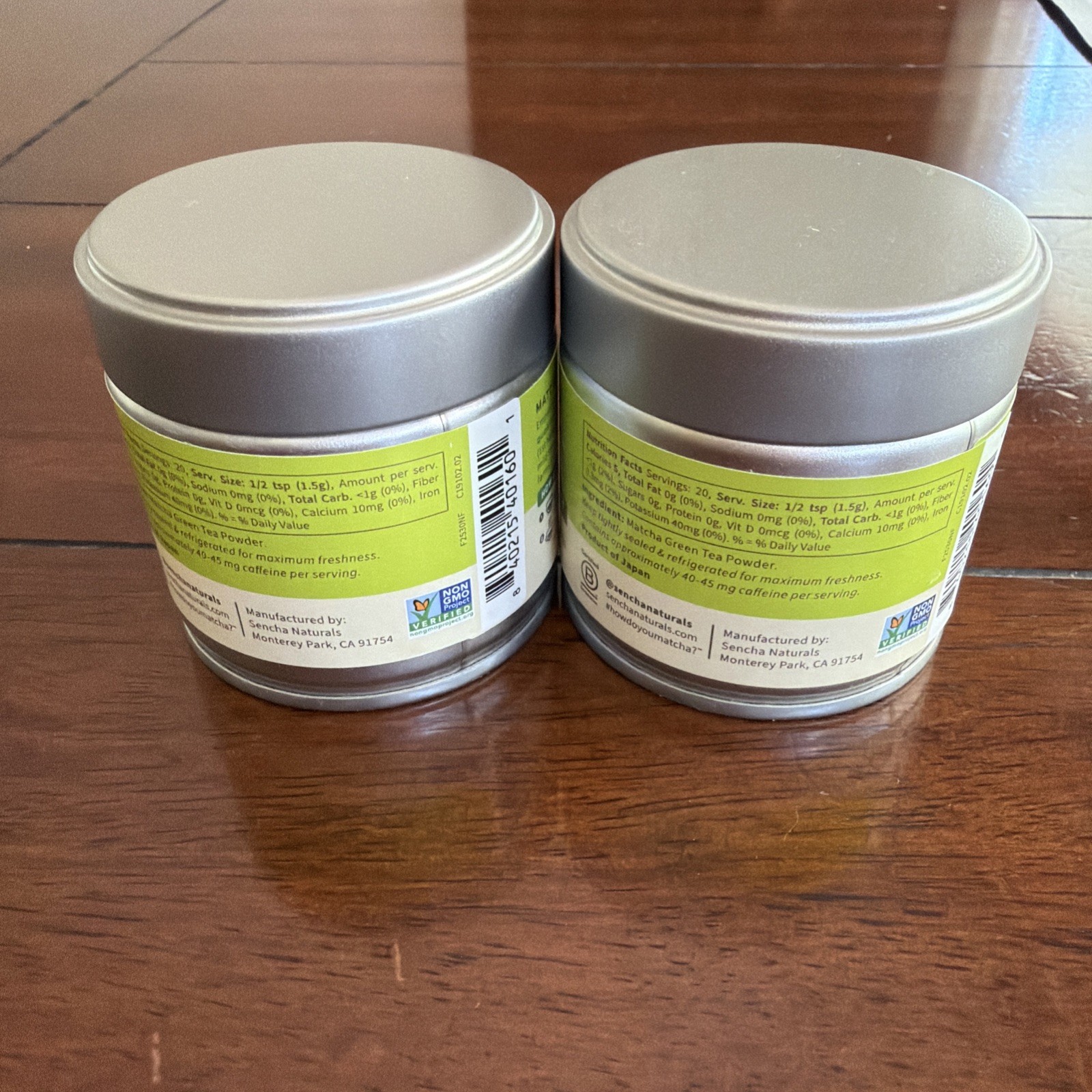 Sen Cha Naturals Organic Emperor’s 1st Harvest Ceremonial Grade Matcha 2-PACK