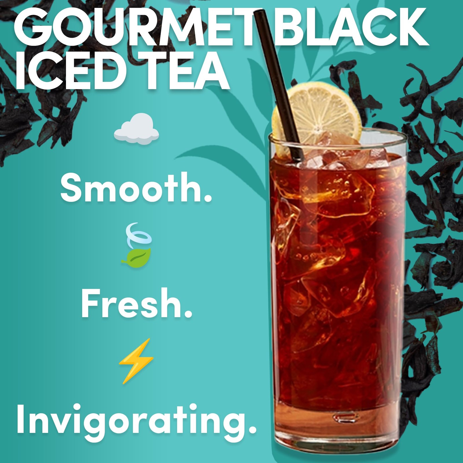 Black Orange Pekoe Iced Tea Bags, 1 Gallon Tea Bags, 48 Count, Bulk Iced Tea …