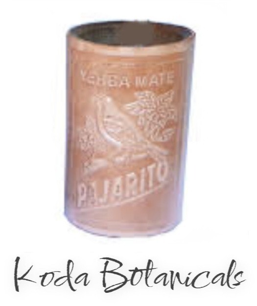 Leather Wrapped Palo Santo Wooden Gourd YERBA MATE CUP