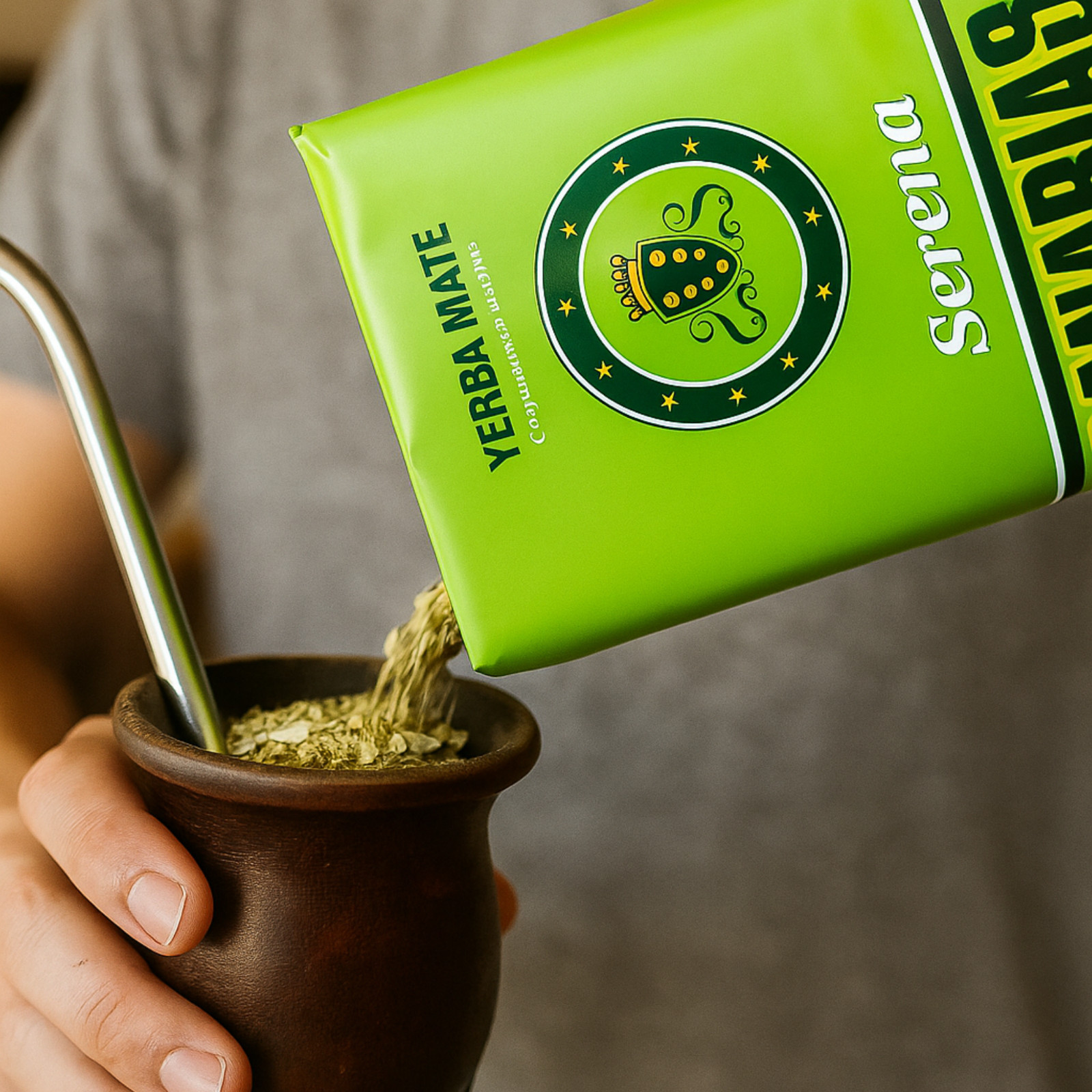 *YERBA MATE SERENA 1KILO 2.2 LB “Ship From USA””