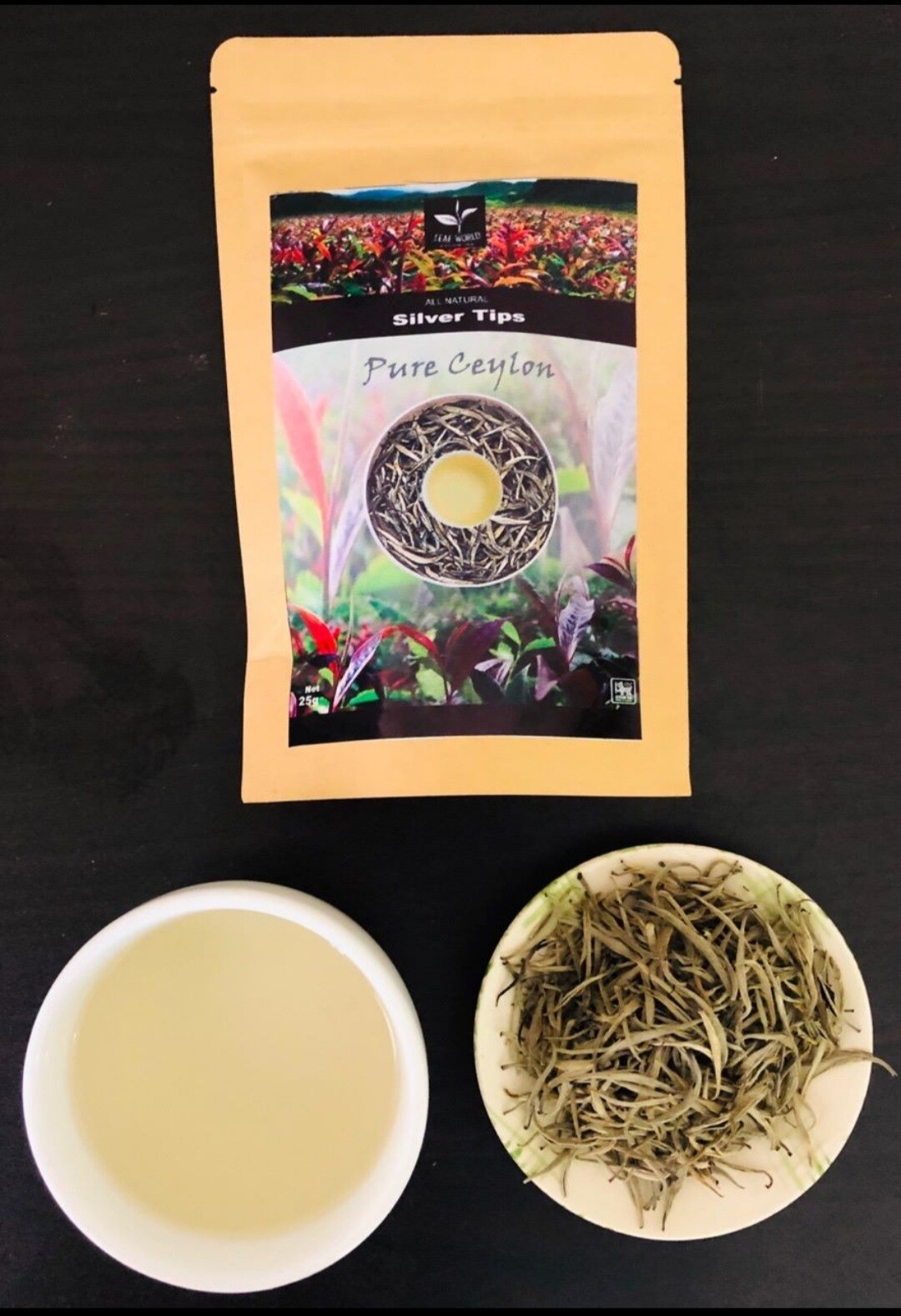 Ceylon of Nature’s silver tip tea Organic leaf loose 100g Original factory fresh