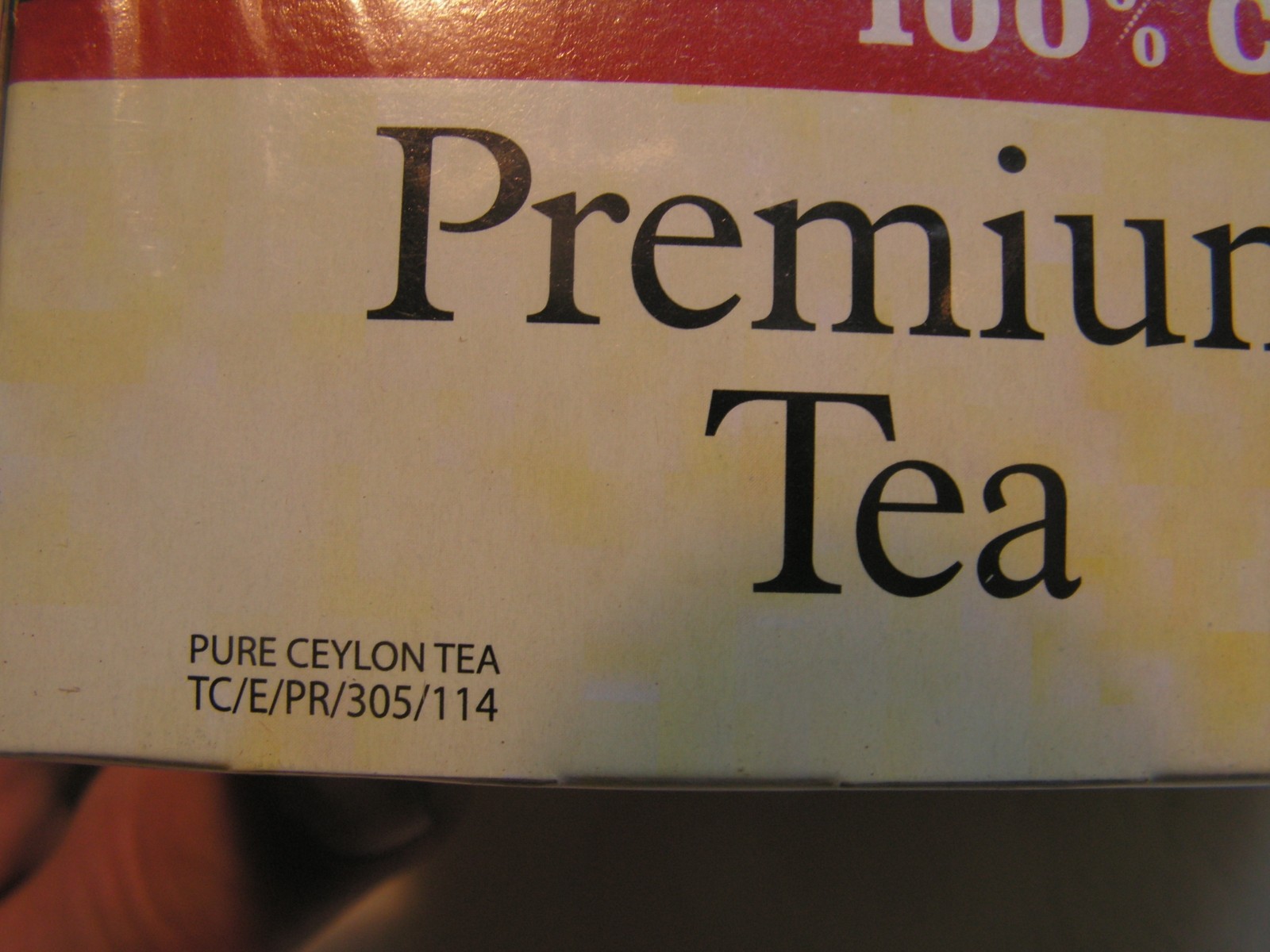 Bigelow Premium Ceylon Tea Bags – 100/Box. Individually Wrapped BEST By 08/2028