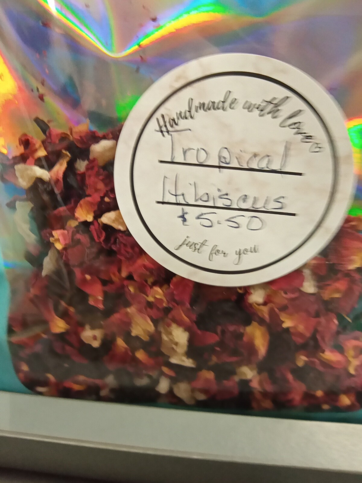 Tropical Hibiscus Herbal Tea (Tisane)
