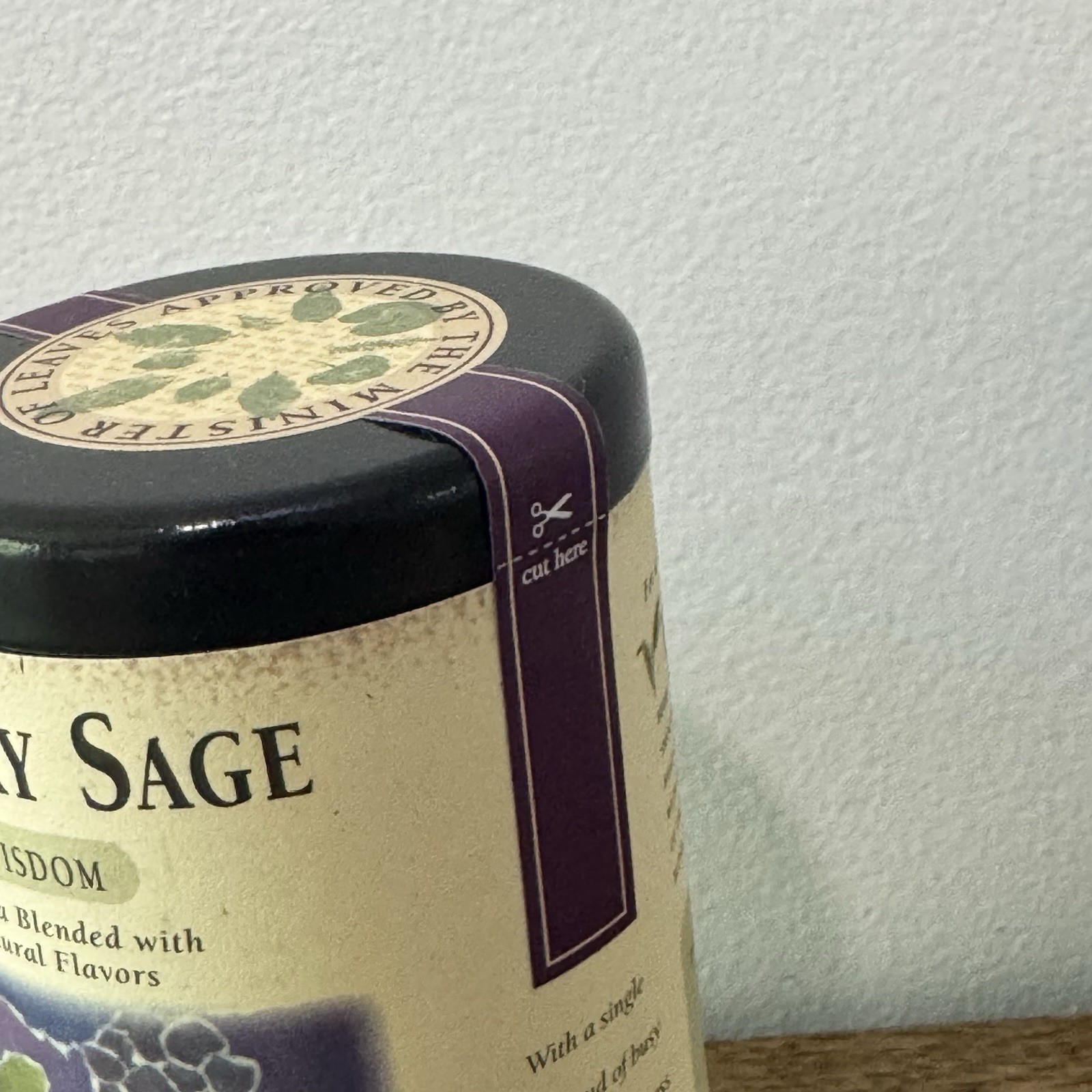 The Republic Of Tea Blackberry Sage Black Tea | 50 Tea Bags, Gourmet B