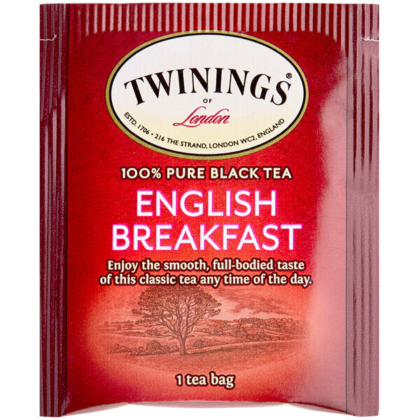 Twinings English Breakfast Tea Bags – 25/Box