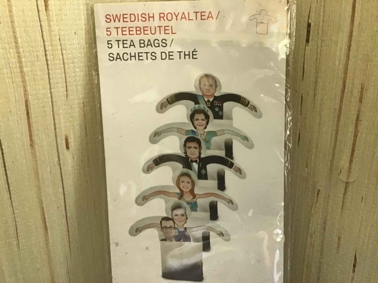 Swedish Royal Tea Bags by DONKEY
