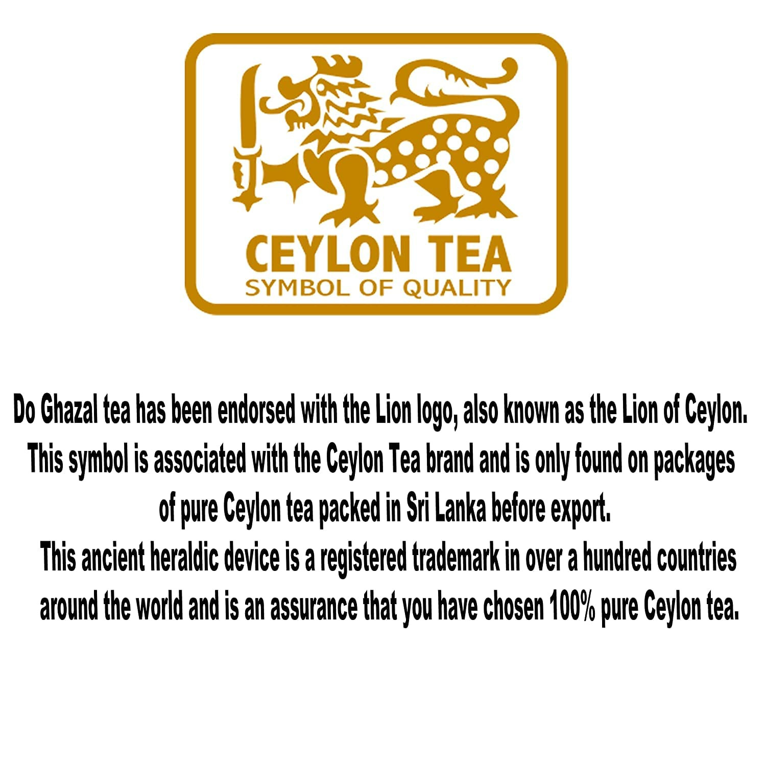 Do Ghazal Earl Grey Tea – 16Oz (454G) – Earl Grey Tea Loose Leaf – Pure Ceylon B