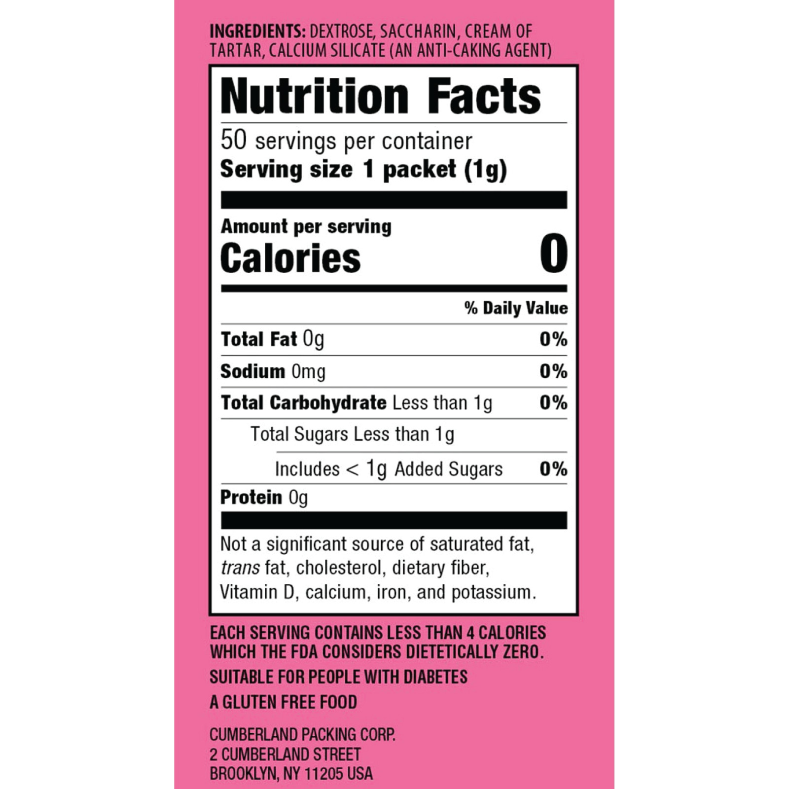 3x Boxes Sweet ‘N’ Low Sweetener | 50 Packets Per Box | 1.75oz | Fast Shipping!
