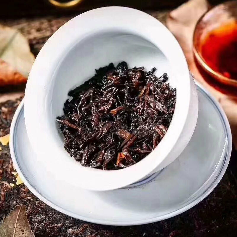 ZHONGCHA COFCO Classic Puer 7581 Ripe Puerh Brick Shu Cooked Pu’er Brick 250g