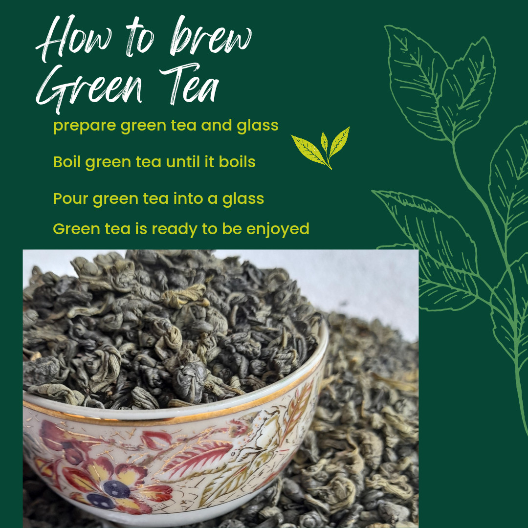 Pure Ceylon Finest Green Tea Weight Loss Natural Beverage, Free Shipping