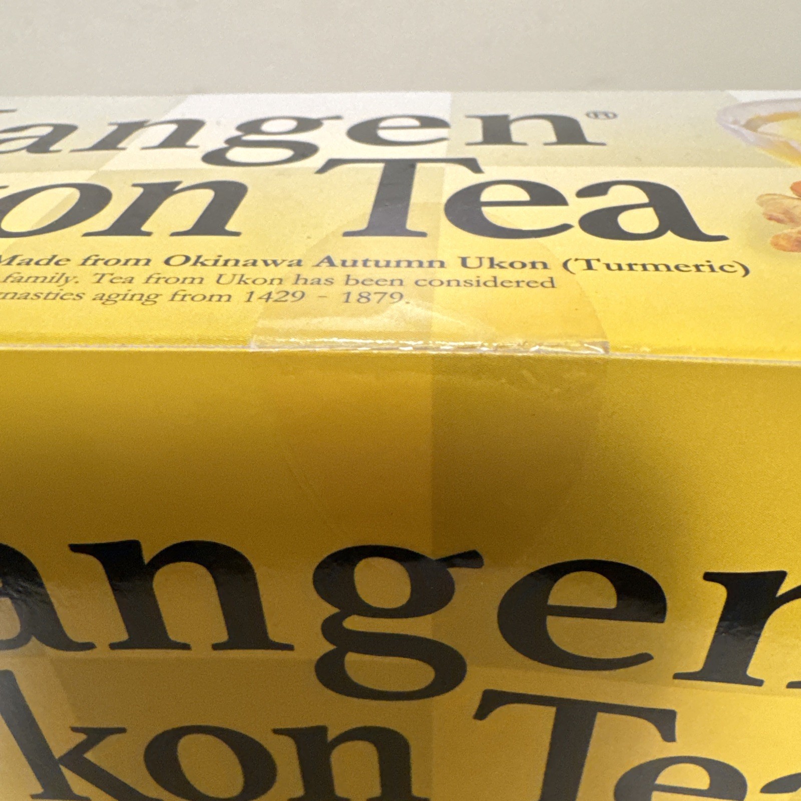 Kangen Ukon Turmeric tea 60bags 100% Organic By Enagic Sealed New Exp 6/12/27 AS