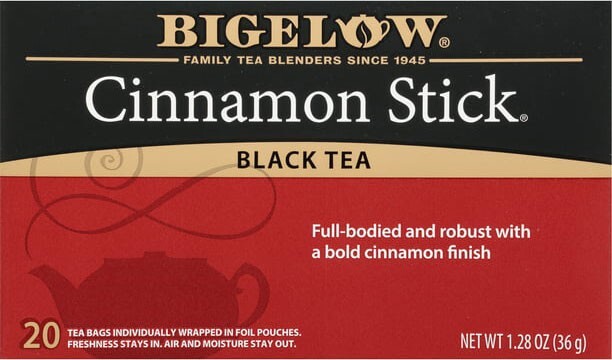 Bigelow Cinnamon Stick Black Tea – 20 bags