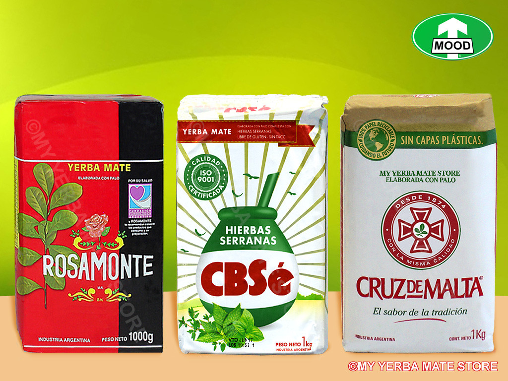 Yerba Mate – 3 Kilos – Rosamonte – CBSe – Cruz de Malta – Free Shipping