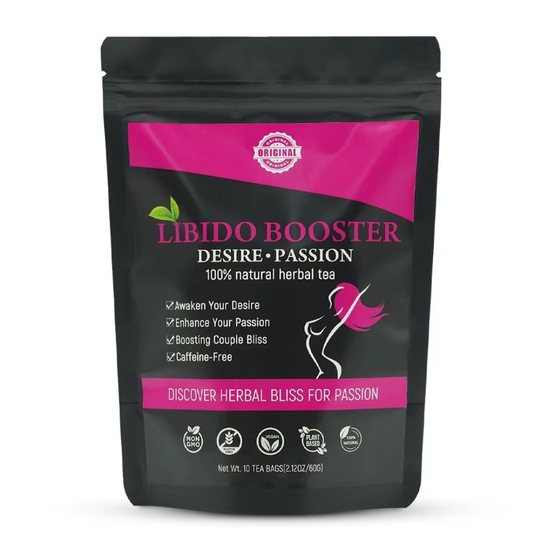 LIBIDO Booster Herbal Tea for Women Natural Blend 10 Tea Bags