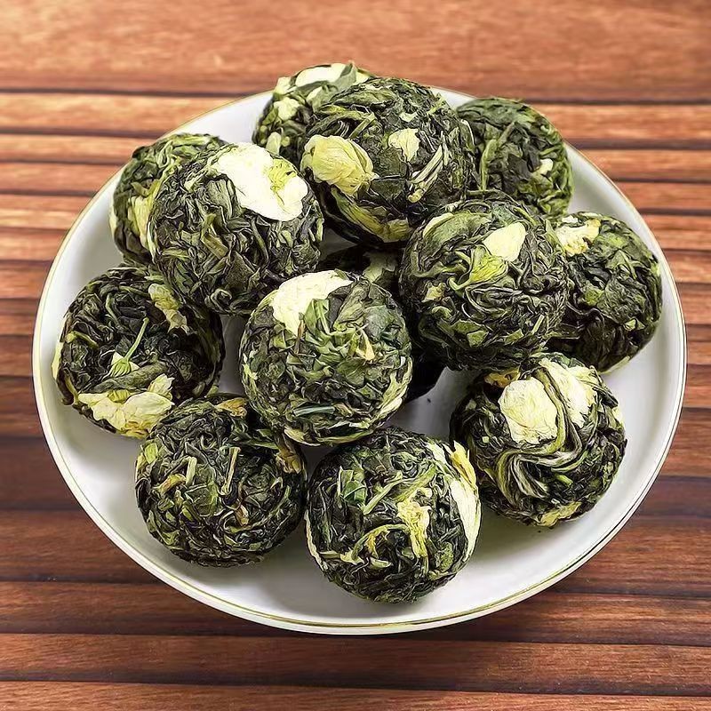 250g Special Grade Imperial Rich Aroma Jasmine Dragon Pearls Premium Green Tea